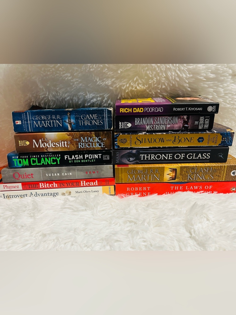 Assorted Fiction & Nonfiction Book Bundle - Multi-Color